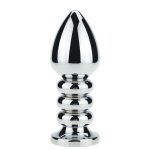 168g Large Size Metal Jeweled Huge Butt Plug Steel Crystal Anal Beads 13 Color For Choose Adult Sex Toys Women And Men