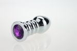 168g Large Size Metal Jeweled Huge Butt Plug Steel Crystal Anal Beads 13 Color For Choose Adult Sex Toys Women And Men - 6