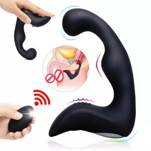Prostate Massage Butt Plug Anal Stimulator Clit Vibrator Clitoris Vagina Remote Control Masturbator Male Sex