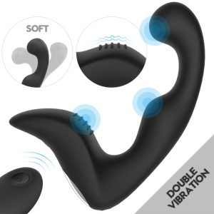 Prostate Massage Butt Plug Anal Stimulator Clit Vibrator Clitoris Vagina Remote Control Masturbator Male Sex - 2