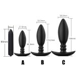 Adult Butt Plug Trainer Kit For Comfortable Long-term Wear Silicone Anal Plugs Set Training With Flared Base Prostate Massager - 2