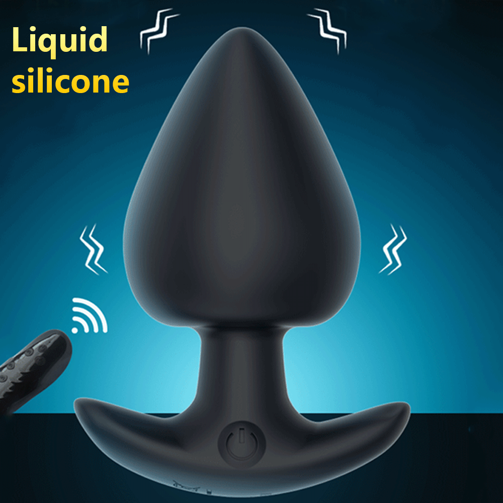 Prostate Massager Silicone Anal Plug Vibrator With Remote Control Outdoor Sex Toy For Masturbation Heartshaped Butt Plug - 10