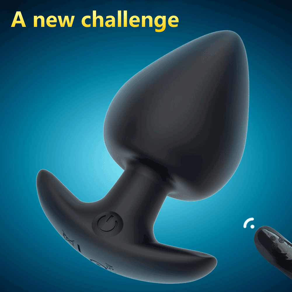 Prostate Massager Silicone Anal Plug Vibrator With Remote Control Outdoor Sex Toy For Masturbation Heartshaped Butt Plug - 11