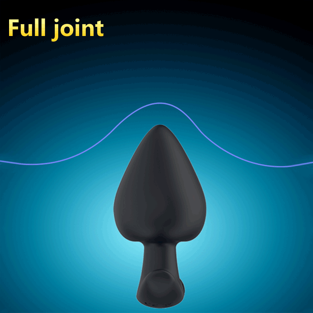 Prostate Massager Silicone Anal Plug Vibrator With Remote Control Outdoor Sex Toy For Masturbation Heartshaped Butt Plug - 12