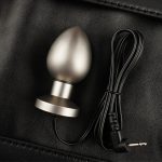 Electric Shock Anal Plug Electrical Stimulator Prostate Massager E-stim Sex Toys For Anus Electro Butt Plugs Metal Vaginal Ball