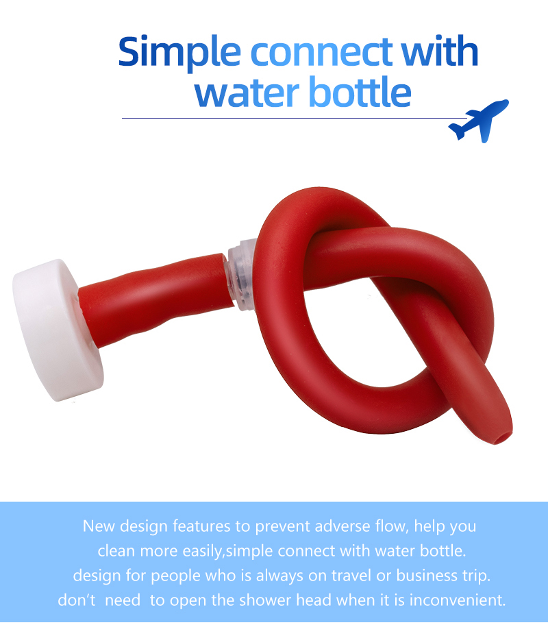 Antireflux Enema Hose Soft Anal Douche Cleaner Vaginal Wash Bidet Anus Shower Nozzle Pipe Enemator - 6