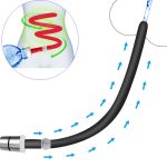 Anti-reflux Enema Hose Anal Cleaner Tube Soft Douche Ass Shower Bidet Anus Vagina Wash Enemator Nozzle Pipe