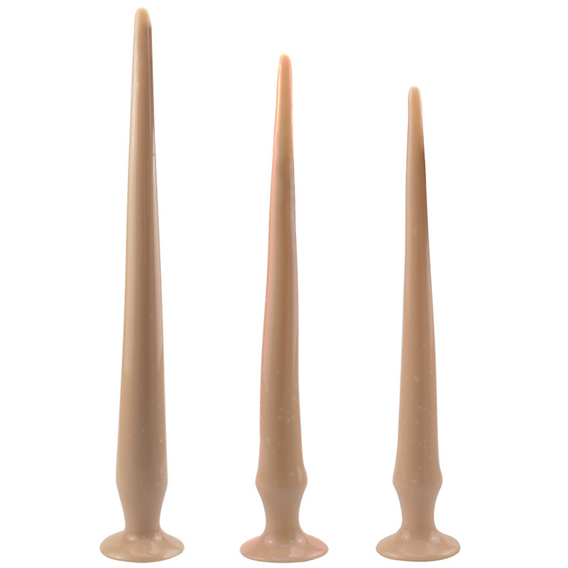 Ultrasoft Extralong Anal Plug Large Prostate Massager Sex Toys For Men Women Strapon Dildo With Whip Tail - 6