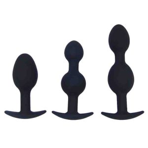 Orissi Silicone Steel Ball Rear Court Anal Plug Three-piece Adult Products For Both Men And Women Best-selling Appliances