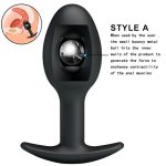 Orissi Silicone Steel Ball Rear Court Anal Plug Three-piece Adult Products For Both Men And Women Best-selling Appliances - 3