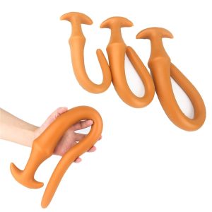 Huge Buttplug With Suction Cup Super Long Silicone Big Anal Adult Erotic Sex Toys For Men Women