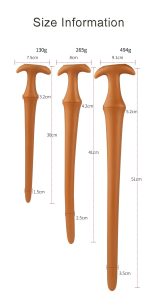 Huge Buttplug With Suction Cup Super Long Silicone Big Anal Adult Erotic Sex Toys For Men Women - 6