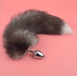 Fox Tail Anal Butt Plug In Adult Games For Couples Metal Anus Expand Tool Fetish Sex Products Toys Women - 4