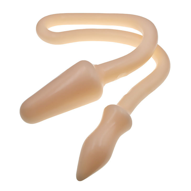 Doubleended Dragon Design Anal Plug Dildo For Couples Women Lesbians Soft Adult Masturbator Toy - 1