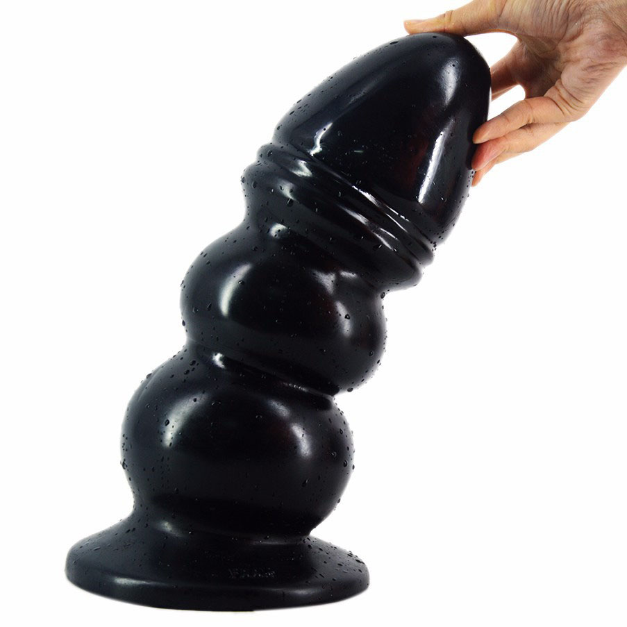 Extra Large Silicone Anal Plug Suction Cup Base Giant Dildo Buttplug Vaginal Expander Female Intimate Sex Toys - 4