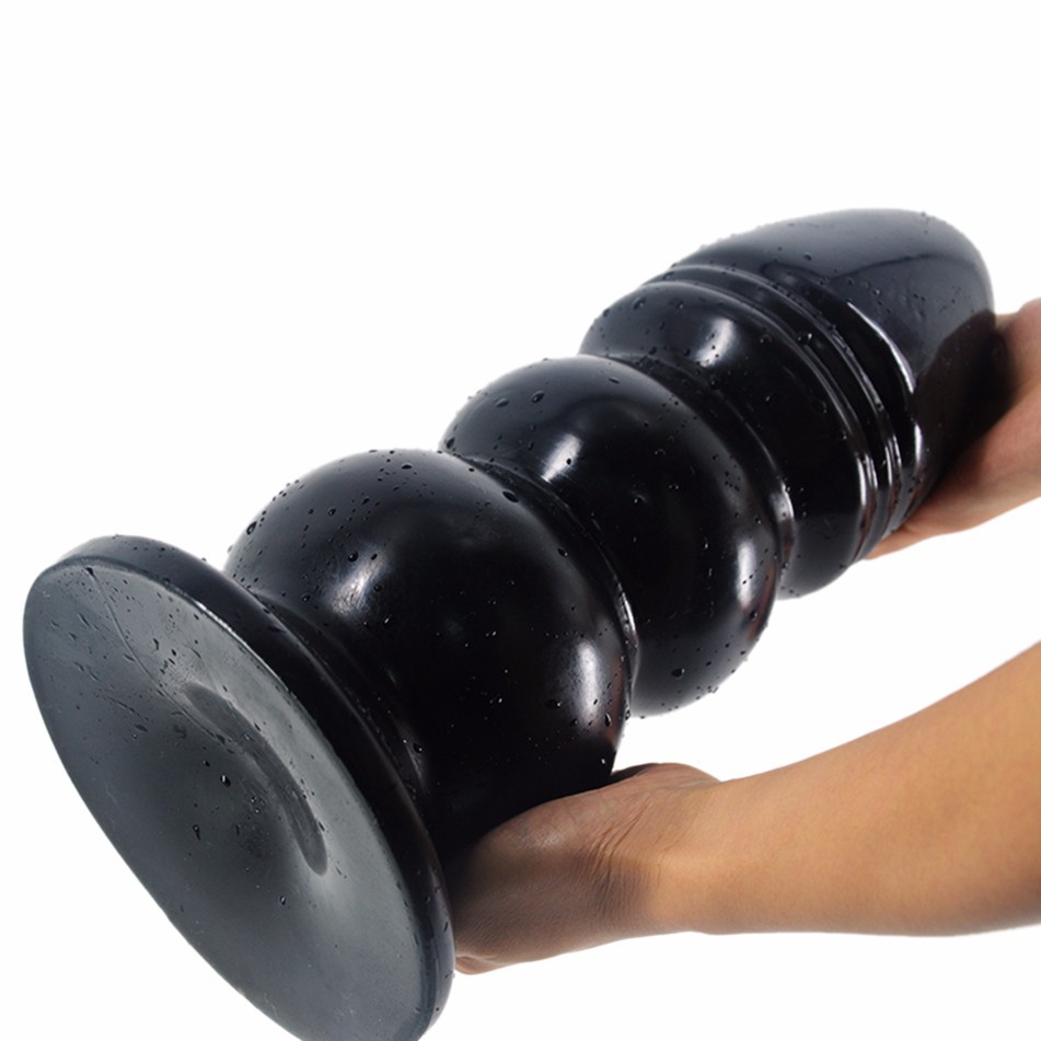 Extra Large Silicone Anal Plug Suction Cup Base Giant Dildo Buttplug Vaginal Expander Female Intimate Sex Toys - 5
