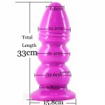 Huge Big Giant Anal Plug Suction Cup Super Large Dildo Buttplug Expander Vagina Butt Plugs Sex Toys For Woman - 5