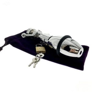 The Ultimate Asslock Stainless Steel Anal Plug With Lock Expanding Ass Butt Big Trainer - 2