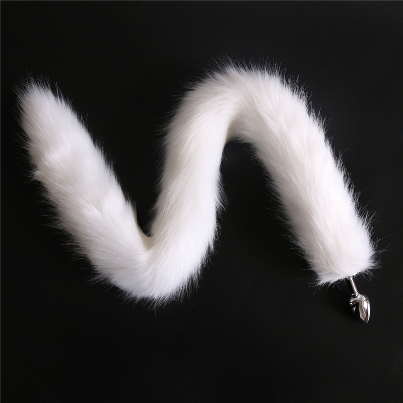 Fox Tail Metallic Anal Plug For Adults Erotic Bdsm Cosplay Sex Toy Couples Flirting Game Accessory - 3