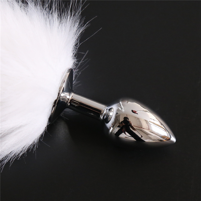 Fox Tail Metallic Anal Plug For Adults Erotic Bdsm Cosplay Sex Toy Couples Flirting Game Accessory - 4
