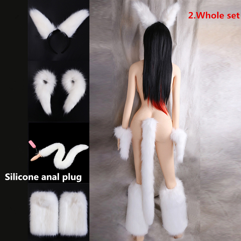 Fox Tail Metallic Anal Plug For Adults Erotic Bdsm Cosplay Sex Toy Couples Flirting Game Accessory - 7