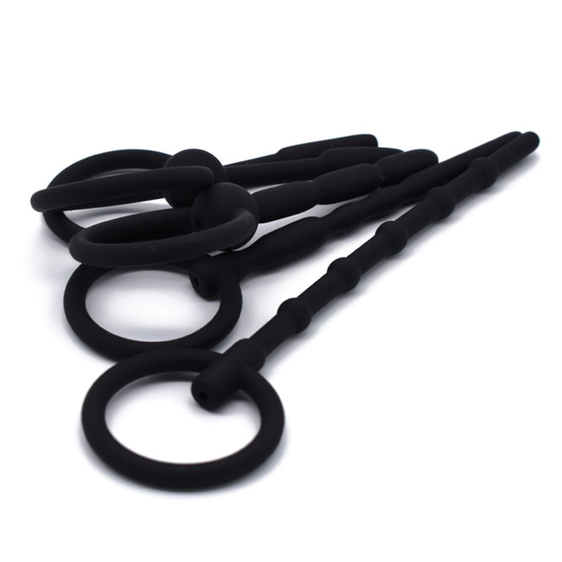 5piece Set Of Silicone Urethral Sound Plugs With Varied Sizes For Safe Use - 7