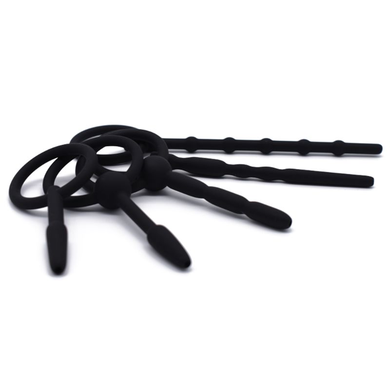 5piece Set Of Silicone Urethral Sound Plugs With Varied Sizes For Safe Use - 8
