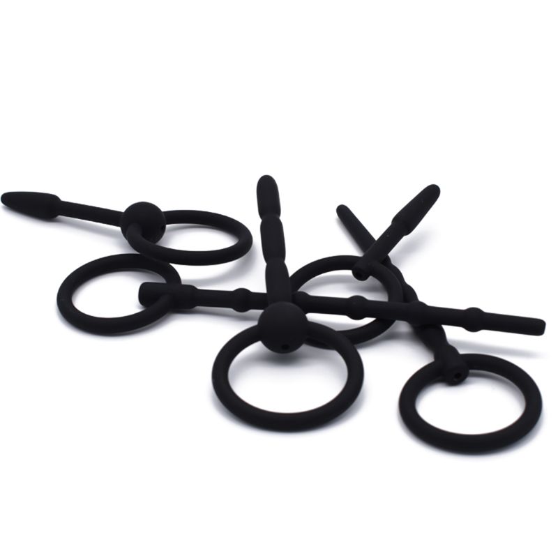 5piece Set Of Silicone Urethral Sound Plugs With Varied Sizes For Safe Use - 9