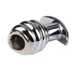 Metal Hollow Tunnel Anal Plug Douche Enema Prostata Massager Anus Sex Toys For Woman Men Gay Peep Vaginal Butt - 4