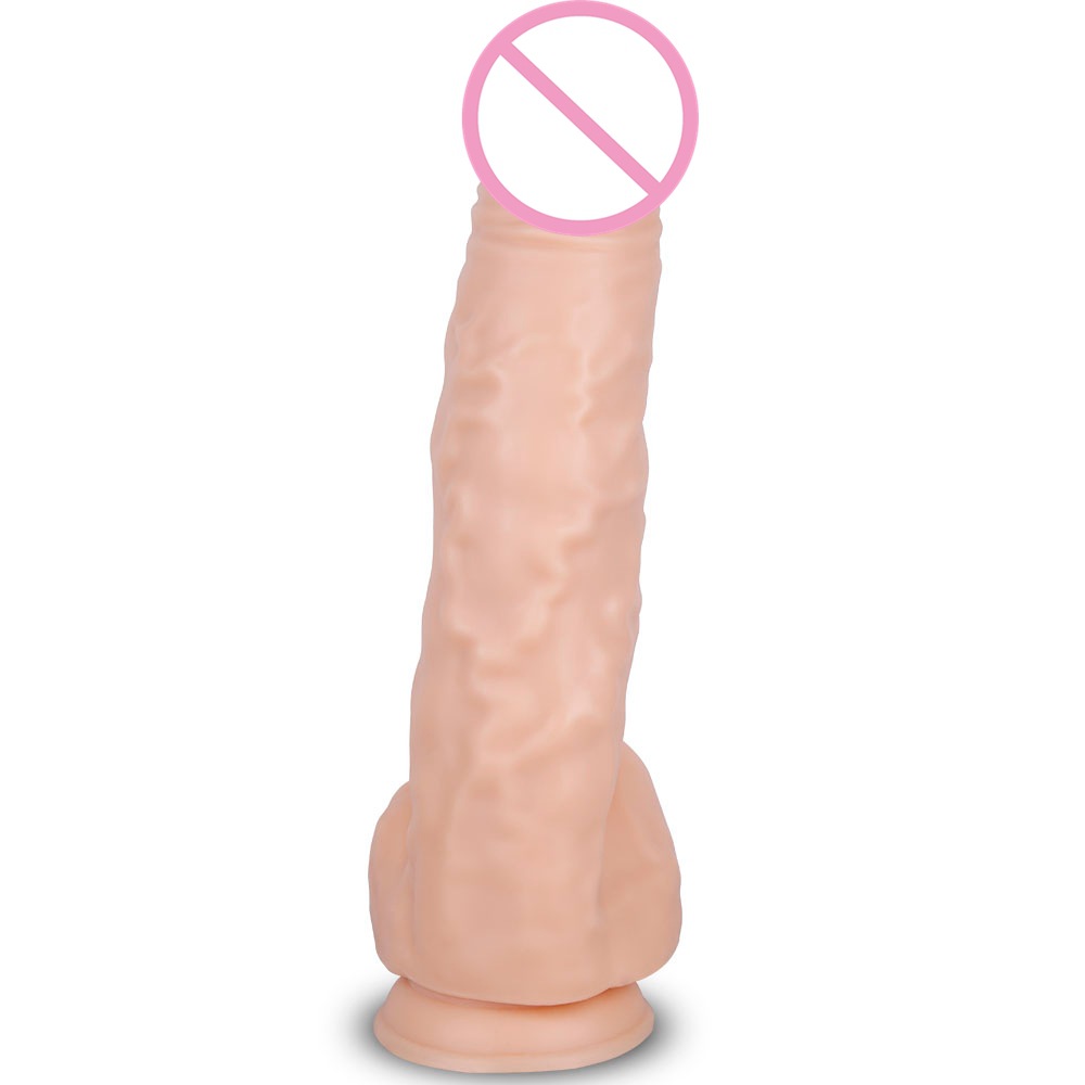 Large Realistic Silicone Dildo 394 Inches Diameter Adult Pleasure Sex Toy For Women - 7