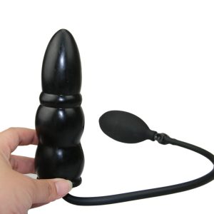 Adjustable Intumescent Vaginal Anal Stopper Butt Plug Big Ball Soft Unisex Gay Inflatable Ass Lesbian Huge Toys Men Women