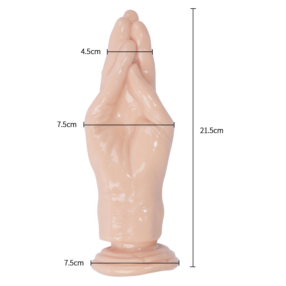 Large Erotic Fist Dildo Big Hand Anal Plug For Women Lesbian Masturbation Huge Arm Fisting Sex Toy - 3