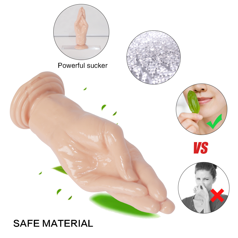 Large Erotic Fist Dildo Big Hand Anal Plug For Women Lesbian Masturbation Huge Arm Fisting Sex Toy - 10