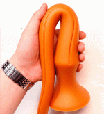 60cm Super Long Soft Silicone Anal Plug In-depth G Spot Stimulation Gold Butt Stick Dildo Sex Toy For Women Men