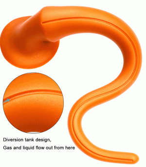 60cm Super Long Soft Silicone Anal Plug In-depth G Spot Stimulation Gold Butt Stick Dildo Sex Toy For Women Men - 2