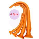 60cm Super Long Soft Silicone Anal Plug In-depth G Spot Stimulation Gold Butt Stick Dildo Sex Toy For Women Men - 3