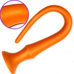 60cm Super Long Soft Silicone Anal Plug In-depth G Spot Stimulation Gold Butt Stick Dildo Sex Toy For Women Men - 5