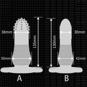 Silicone Hollow Dildo Anal Plug Sex Toys For Men Prostate Massager Expanding Adult Products - 2