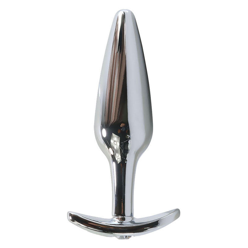 Anal Plug Set Metal Dildo Double Bead Prostate Massager Unisex Erotic Toy Large Bullet Masturbator Artificial Penis Wand - 8