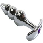 Underwear Butt Plug Set Metal Anal Dildo Double Bead Prostate Massasger Men Women Sex Toy Big Bullet Masturbator Fake Penis Wand - 2