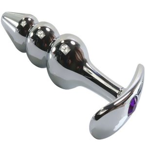 Underwear Butt Plug Set Metal Anal Dildo Double Bead Prostate Massasger Men Women Sex Toy Big Bullet Masturbator Fake Penis Wand - 2