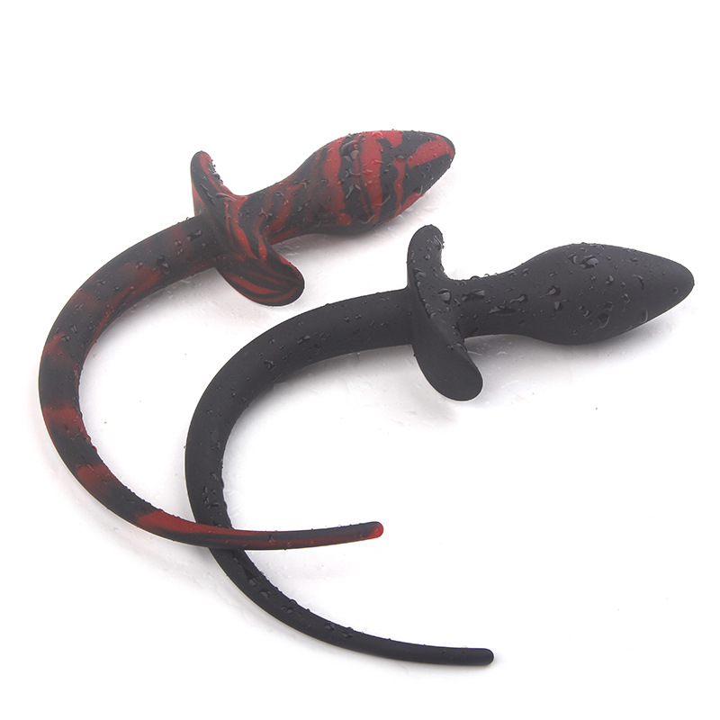 Silicone Anal Plug Gspot Stimulator Bdsm Erotic Toy For Men Women Gay Dog Tail Shape - 8