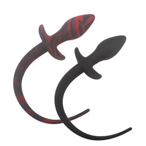 Silicone Dog Tail Anal Toys G-spot Stimulator Butt Plug Slave Expander Women Men Gay Sex Game Bdsm Erotic Products
