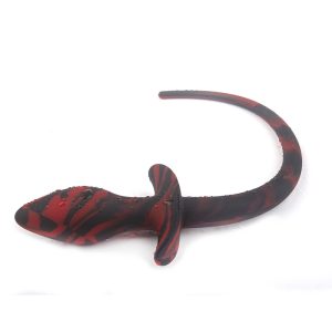 Silicone Dog Tail Anal Toys G-spot Stimulator Butt Plug Slave Expander Women Men Gay Sex Game Bdsm Erotic Products - 2