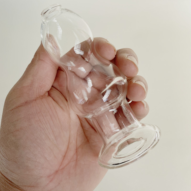 Transparent Anal Butt Plug 7 Sizes Smooth Insertion Gspot Stimulation Adult Pleasure Toy Orgasm Enhancer - 6