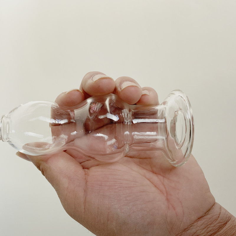 Transparent Anal Butt Plug 7 Sizes Smooth Insertion Gspot Stimulation Adult Pleasure Toy Orgasm Enhancer - 7