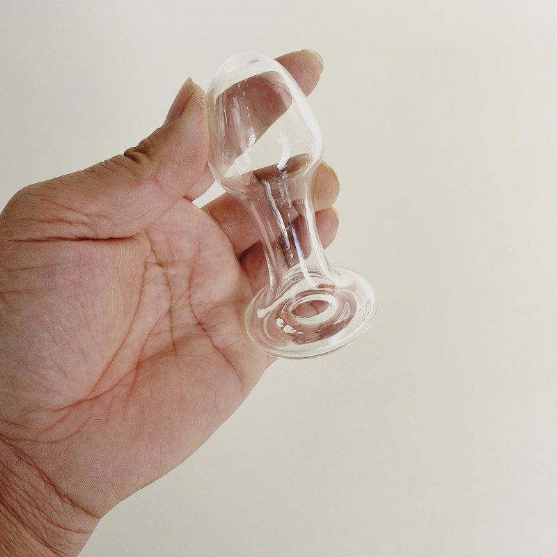 Transparent Anal Butt Plug 7 Sizes Smooth Insertion Gspot Stimulation Adult Pleasure Toy Orgasm Enhancer - 30