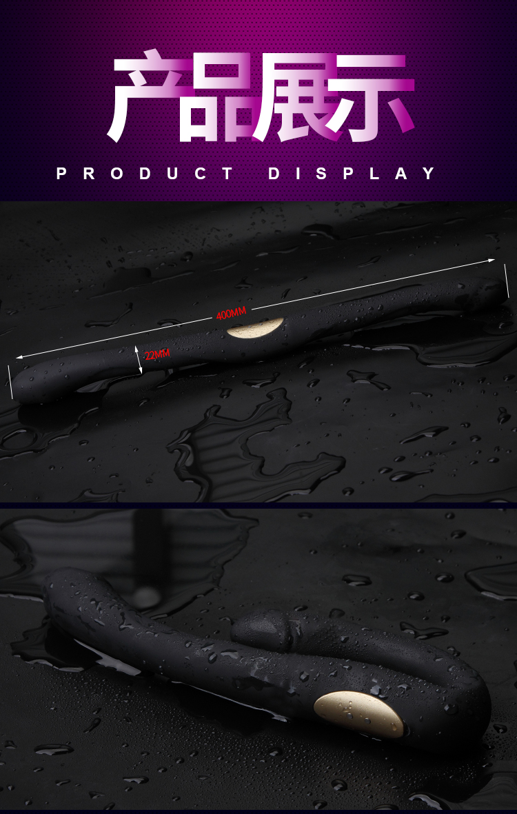 Ushaped Double Ended Dildo Ultrasoft Flexible Jelly Material Vagina Anal Use Ideal For Women Gay Lesbian Artificial Penis Sex Toy - 19