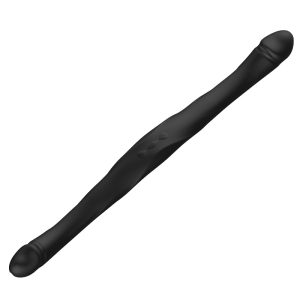 U Shape Double Dildo Flexible Soft Jelly Vagina & Anal Women Gay Lesbian Ended Dong Penis Artificial Sex Toys