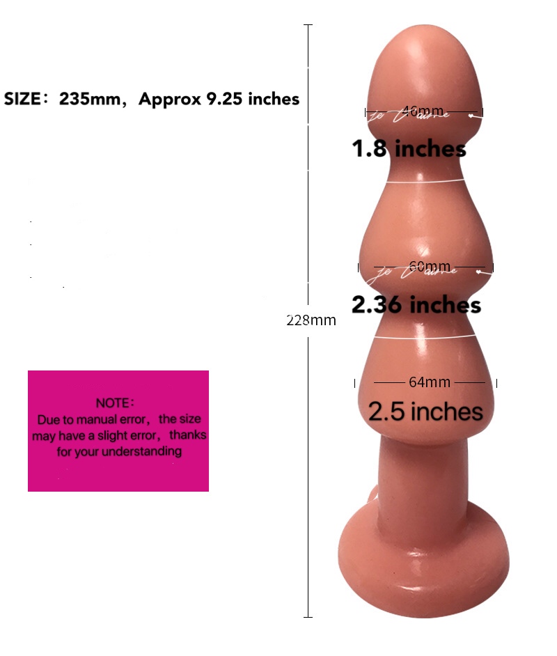 Silicone Anal Beads Plug Massager Unisex Masturbator Toy For Women And Men - 5